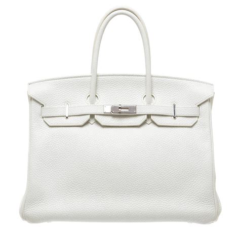 hermes birkin bag white and gray|hermes birkin 35 togo.